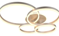 Drake Plafond LED i borstat stål