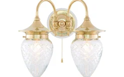 Droppskärm 80/120 - Klart rutslipat kristallglas