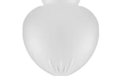 Droppskärm 100/190 - Stjärnslipat matterat klarglas