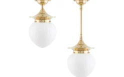 Droppskärm 100/190 - Vitt överfångsglas