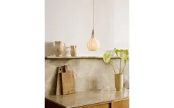 Drops Textile Fönsterlampa Ø17cm Vit