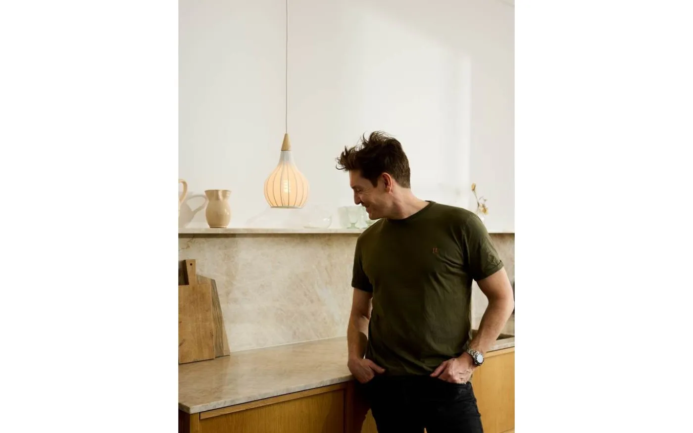 Drops Textile Fönsterlampa Ø17cm Vit