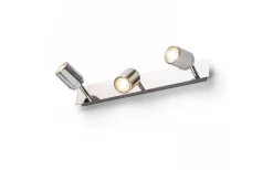 Dublin III Vägglampa 40cm Krom GU10 IP44