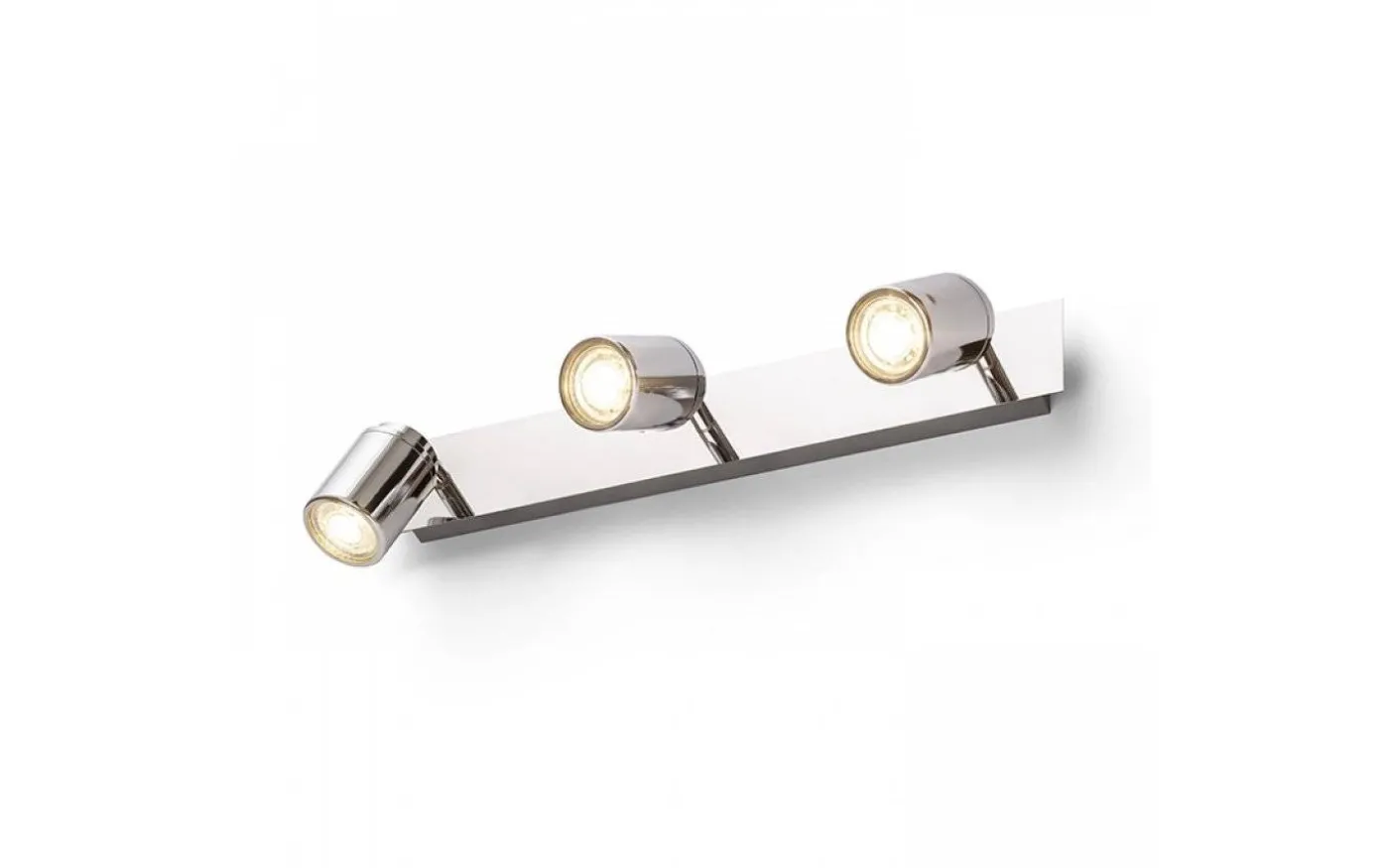 Dublin III Vägglampa 40cm Krom GU10 IP44