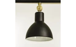 Dublin Taklampa 76cm Svart/Matt Mässing