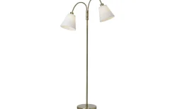 Duett 2L Golvlampa 140cm Antik/Vit