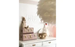 Dun Taklampa 40cm Vit