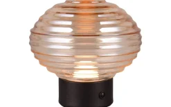 Earl Bordslampa LED matt svart/bärnstensfärgad uppladdningsbar