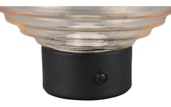 Earl Bordslampa LED matt svart/bärnstensfärgad uppladdningsbar