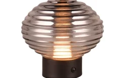 Earl Bordslampa LED mattsvart/rökfärgad uppladdningsbar