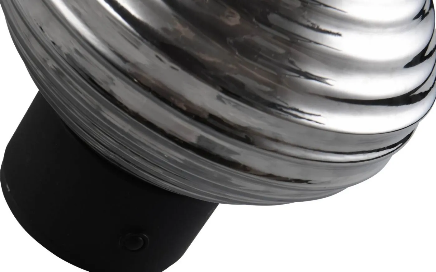 Earl Vägglampa LED rökfärgad Uppladdningsbar