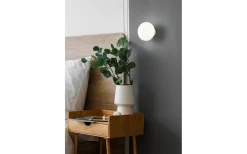 Earl Vägglampa LED vit, uppladdningsbar