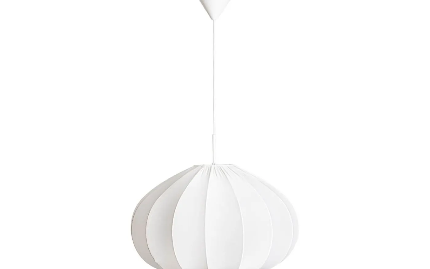 Ebba Taklampa 60cm Vit