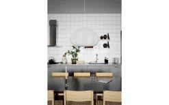 Ebba Taklampa 60cm Vit