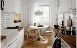 Ebba Taklampa 50cm Vit