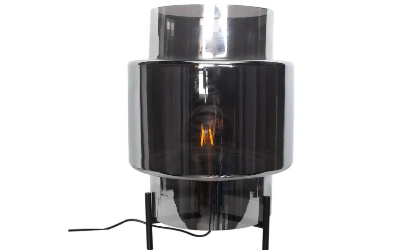 Ebbot Bordslampa 37cm Rök
