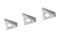 Ecco LED Bänkbelysning 3-st Matt Nickel