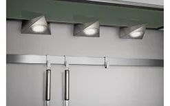 Ecco LED Bänkbelysning 3-st Matt Nickel