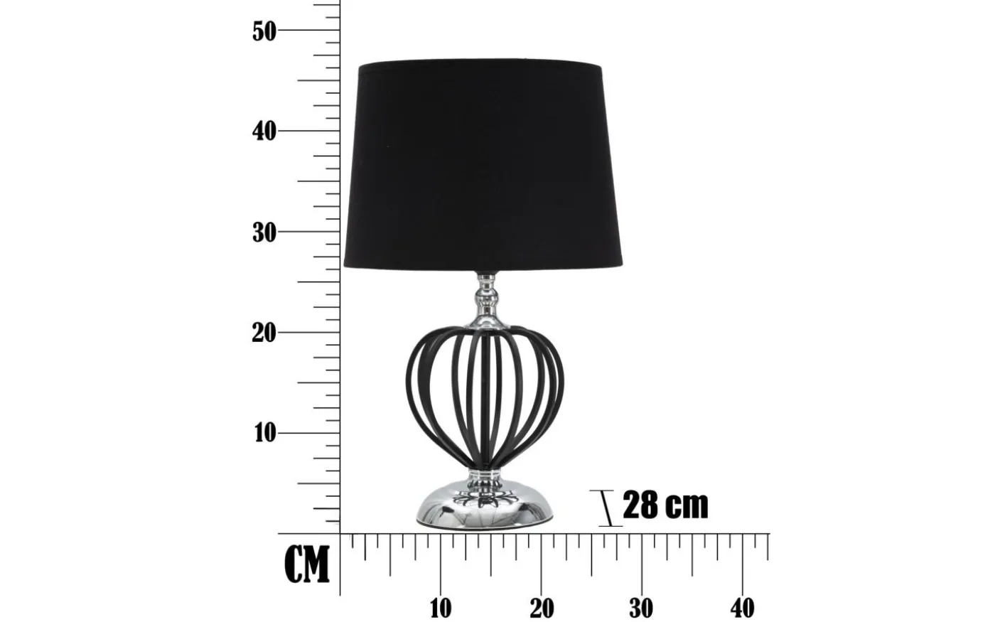 Echo Bordslampa 44,5cm Silver