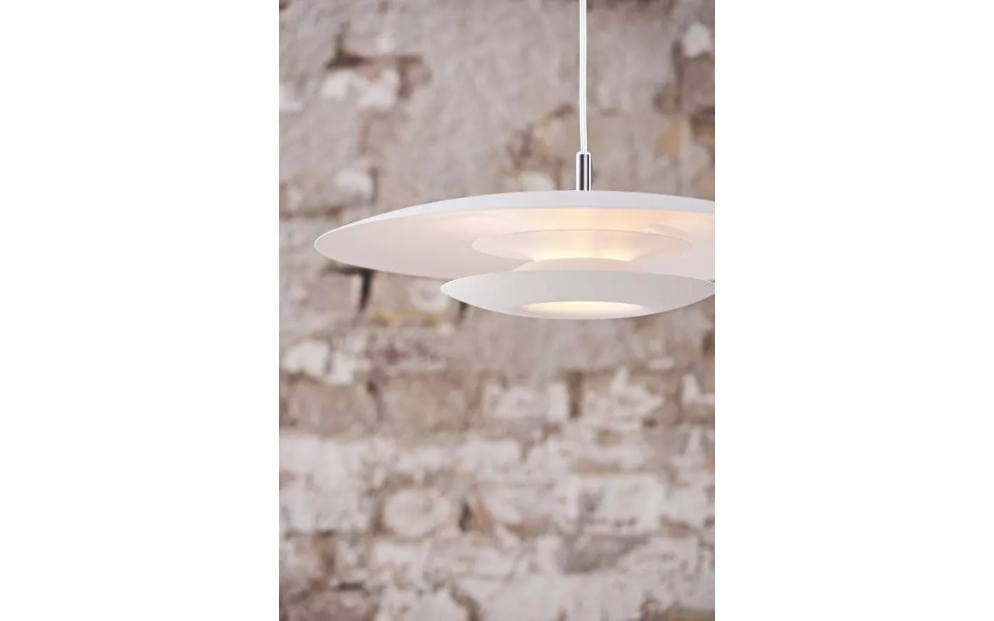 Eclipse Taklampa 48cm Vit