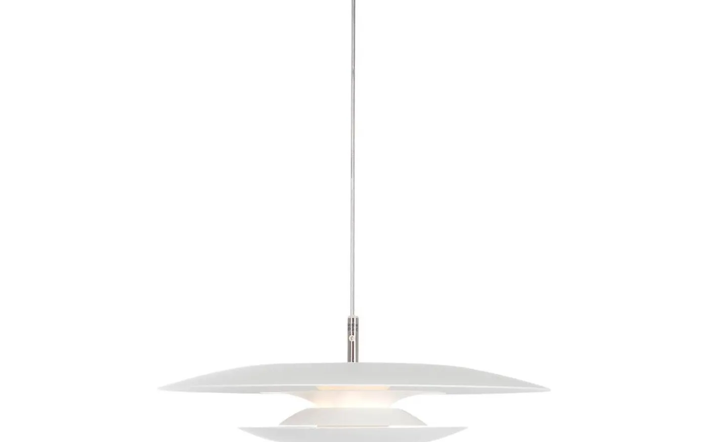 Eclipse Taklampa 43cm Vit