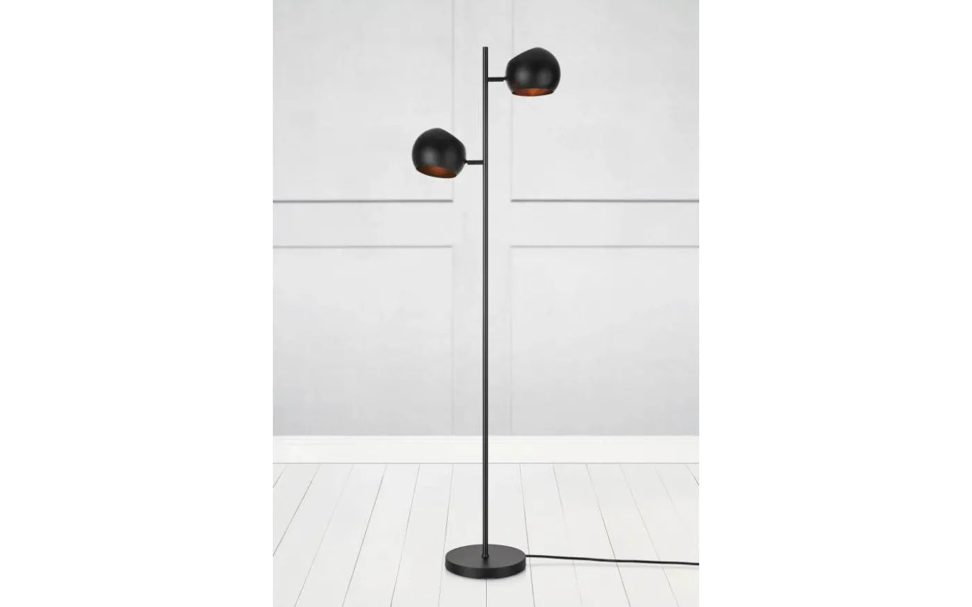 Edgar Golvlampa 145cm Svart