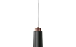 Edge Fönsterlampa 12cm Mattsvart/Brons