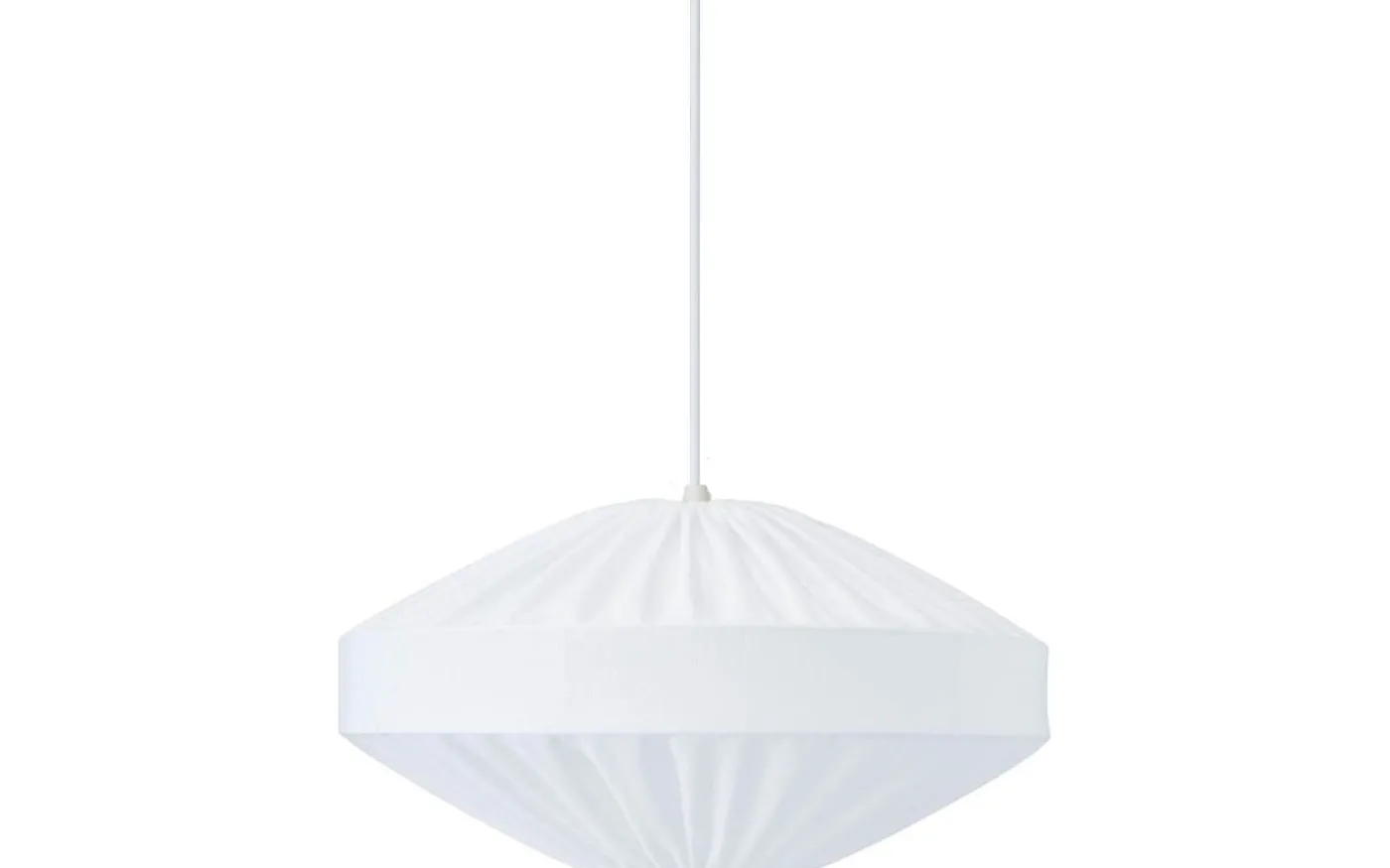 Edith Taklampa 50cm Franza Vit