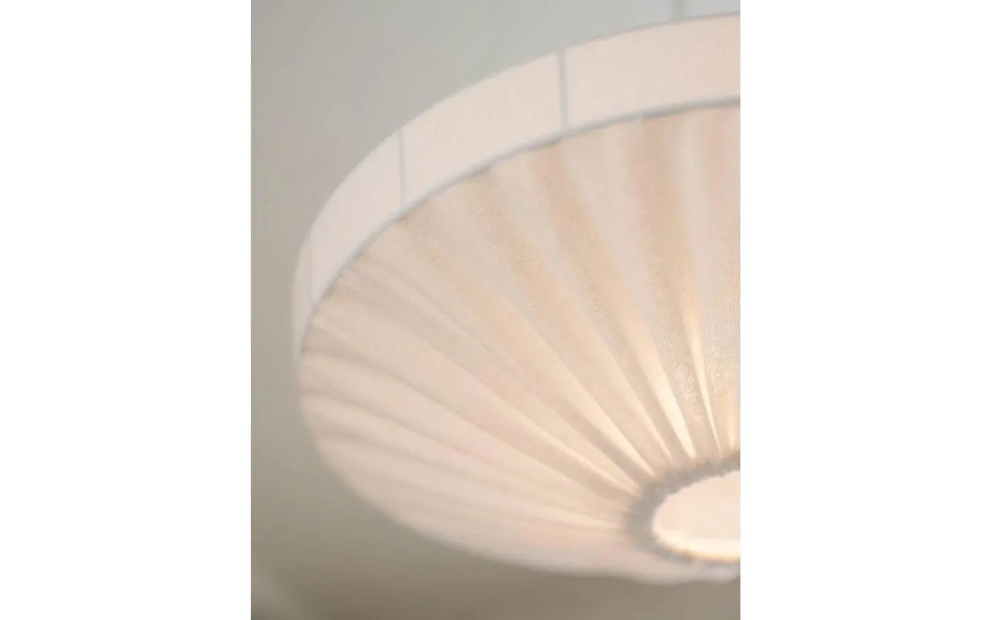 Edith Taklampa 50cm Franza Vit