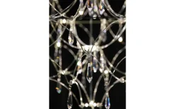 Efesos Kristallkrona 80cm Stål/Klar