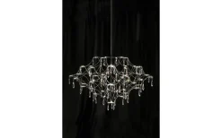 Efesos Kristallkrona 80cm Stål/Klar