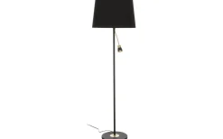 Eketorp Golvlampa 145cm E27+LED 5W 3000K Svart