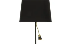 Eketorp Golvlampa 145cm E27+LED 5W 3000K Svart
