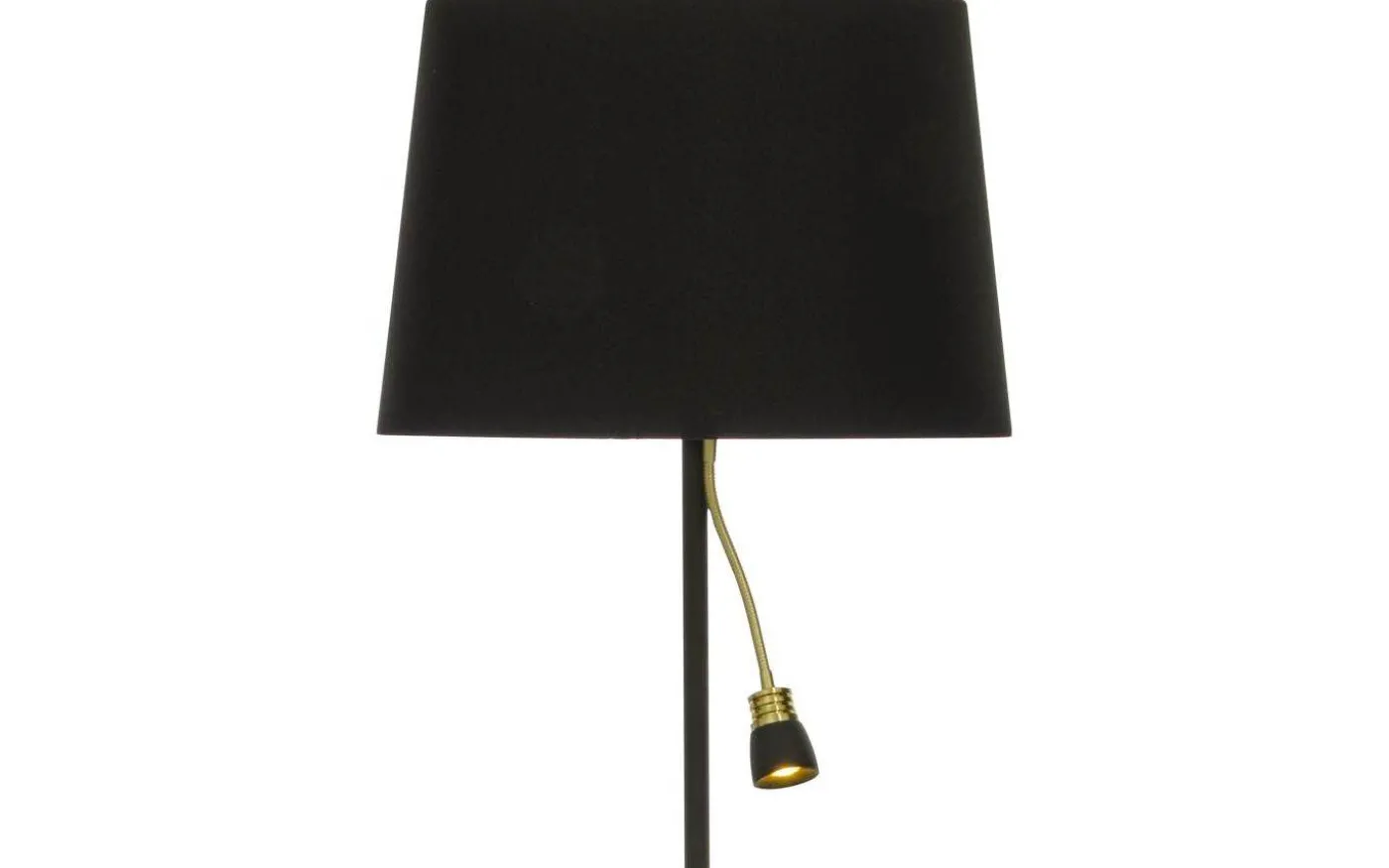 Eketorp Golvlampa 145cm E27+LED 5W 3000K Svart