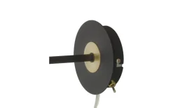 Eketorp Vägglampa E27+LED 3W 2800K Svart