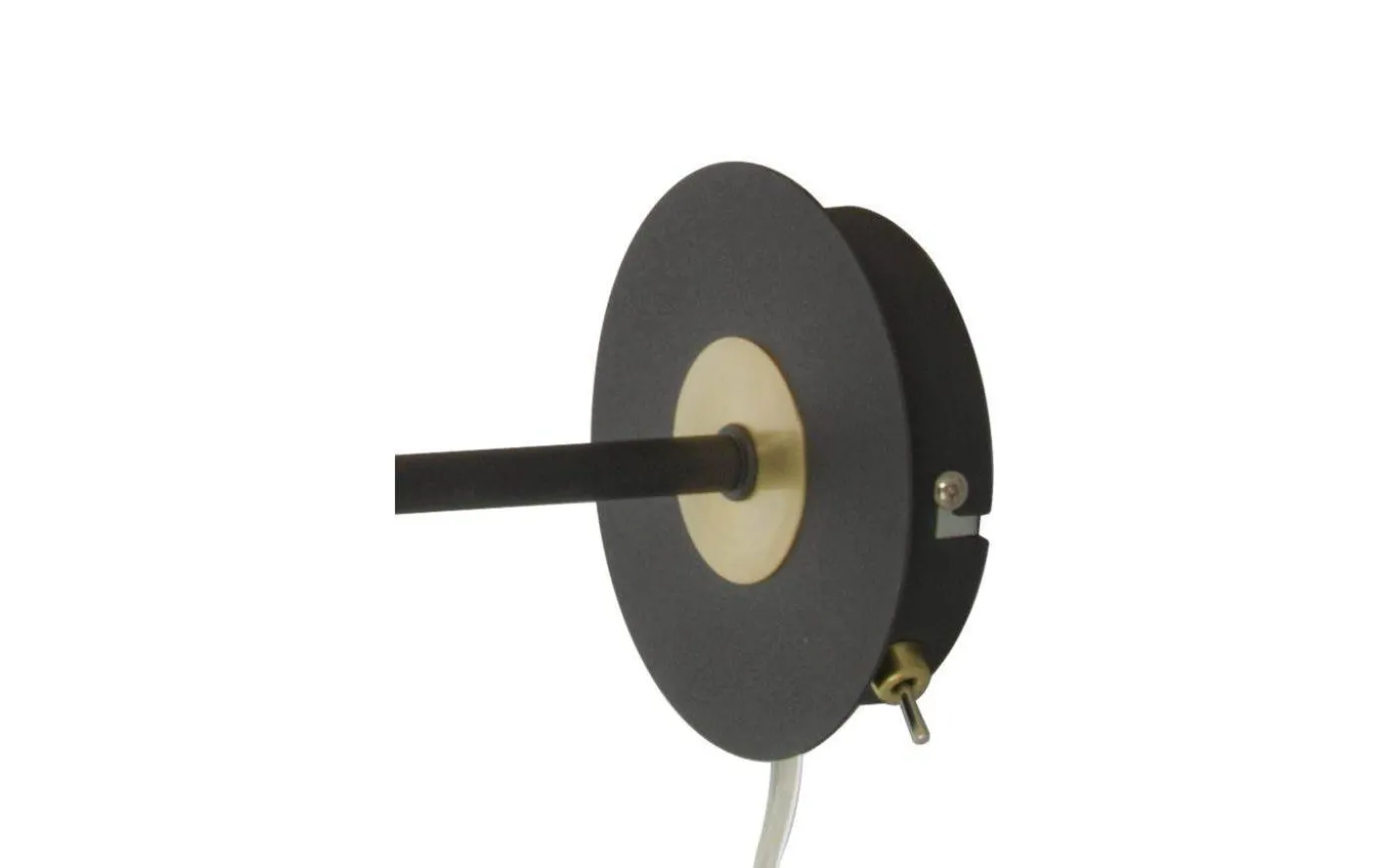 Eketorp Vägglampa E27+LED 3W 2800K Svart