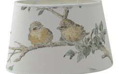 Elderwood Oval Lampskärm 20cm Grön Laura Ashley