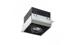 Electra Infälld Spotlight Svart