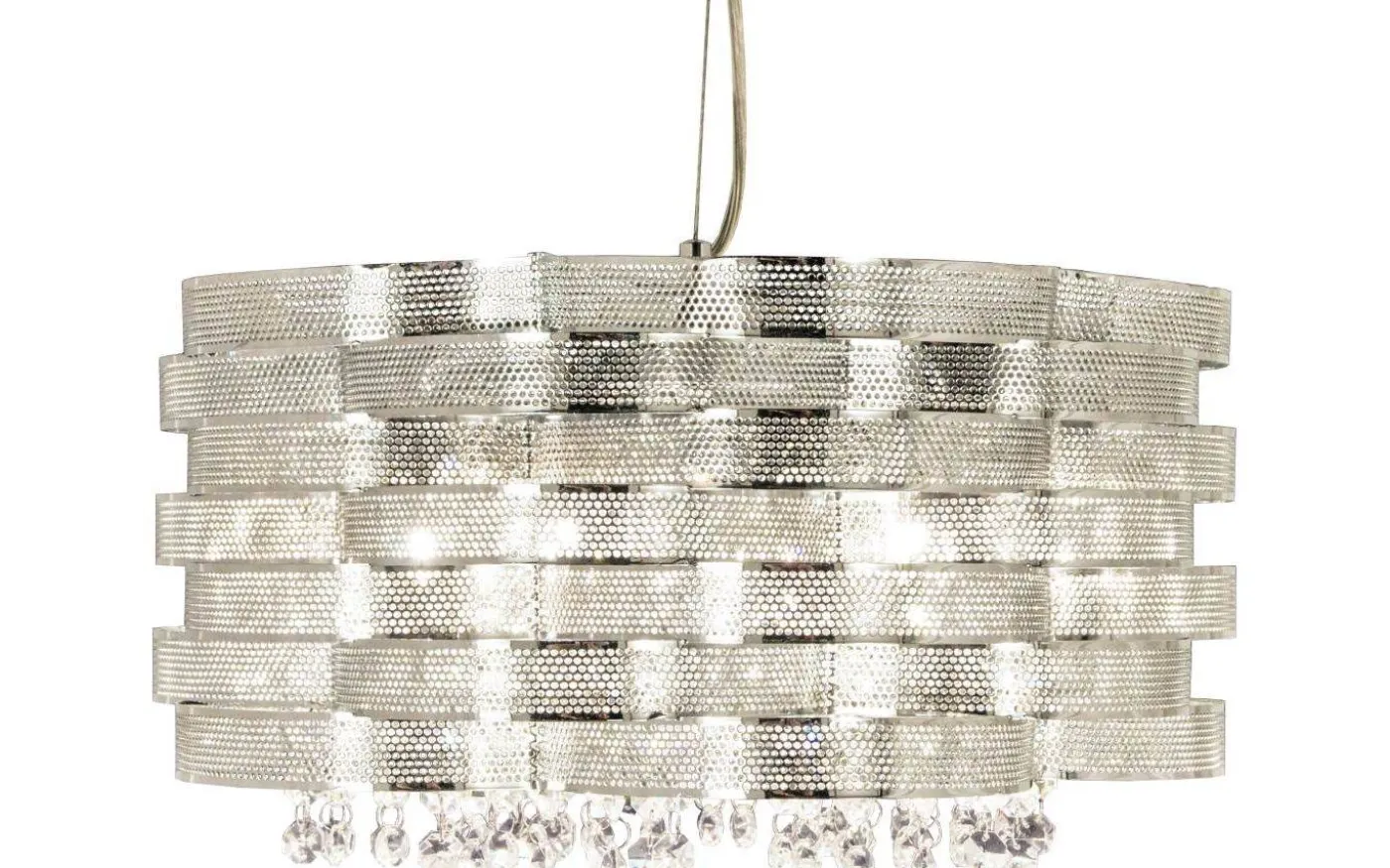 Elektra Kristallampa 5L 8cm Krom