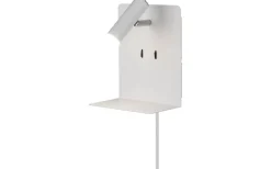 Element Vägglampa LED matt vit