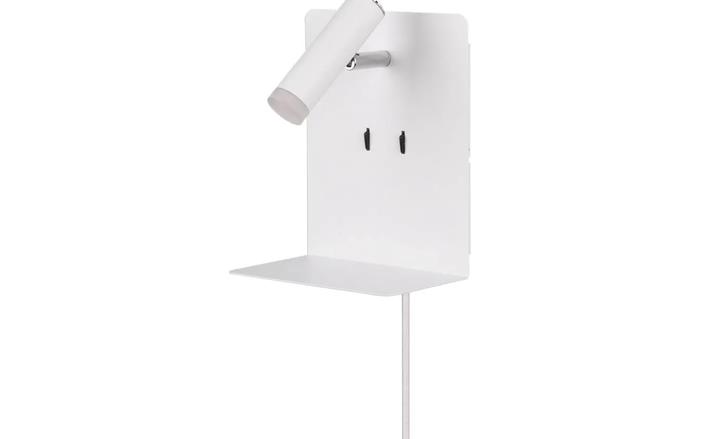 Element Vägglampa LED matt vit