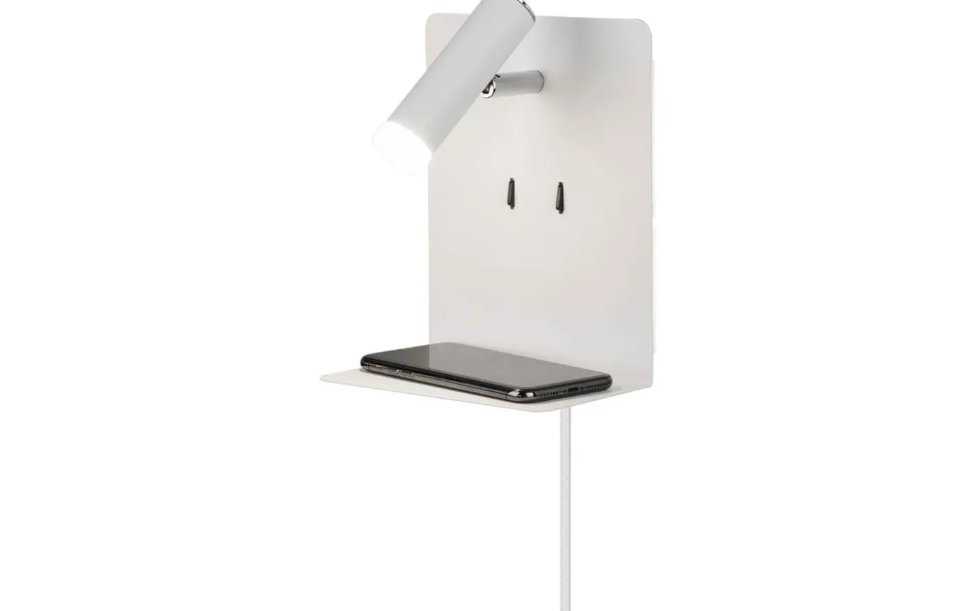 Element Vägglampa LED matt vit