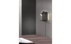 Element Vägglampa LED mattsvart