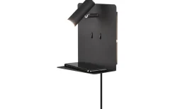 Element Vägglampa LED mattsvart