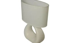 Eleni Bordslampa 35cm Naturvit