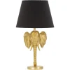 Elephant Bordslampa Elefant 59cm Guld/Svart