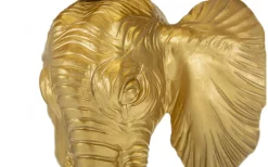 Elephant Bordslampa Elefant 59cm Guld/Svart