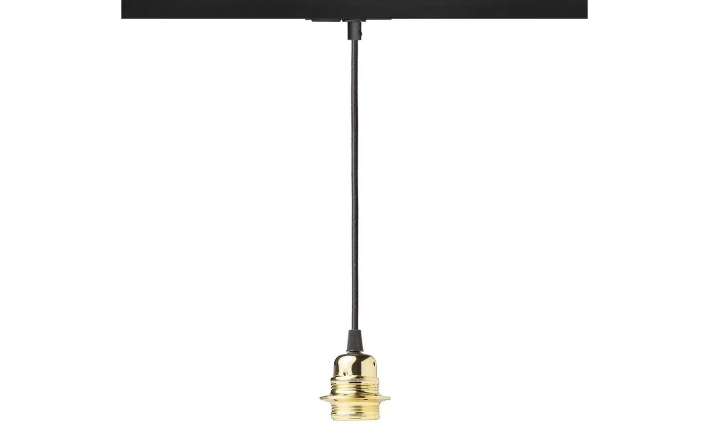 Elisa 1-fas Pendel Svart/ Guld