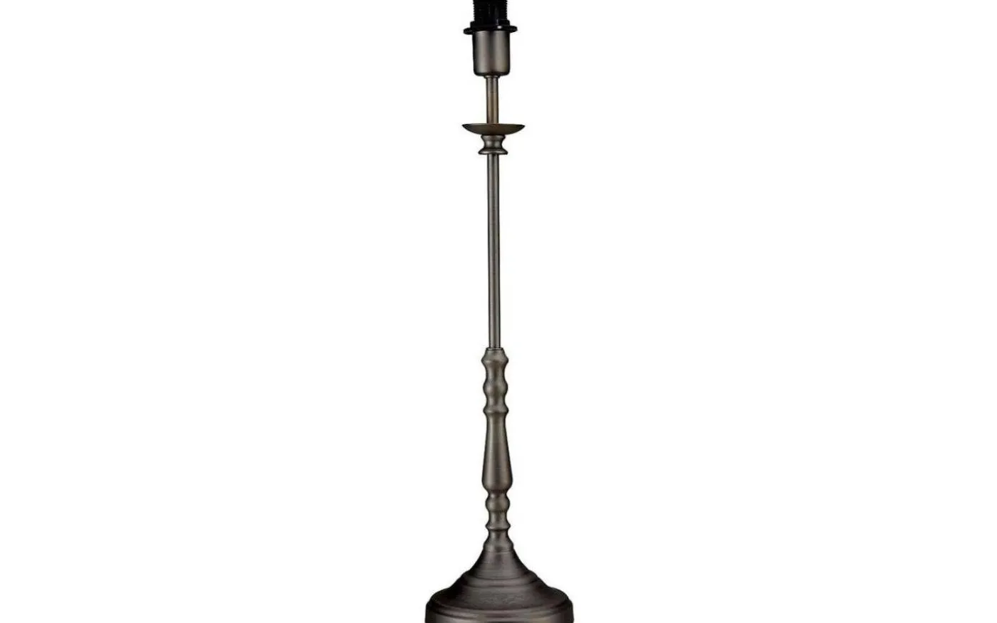 Ella Lampfot 51cm Antik nickel