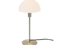 Ellen Bordslampa 42cm Opal/Borstad Stål